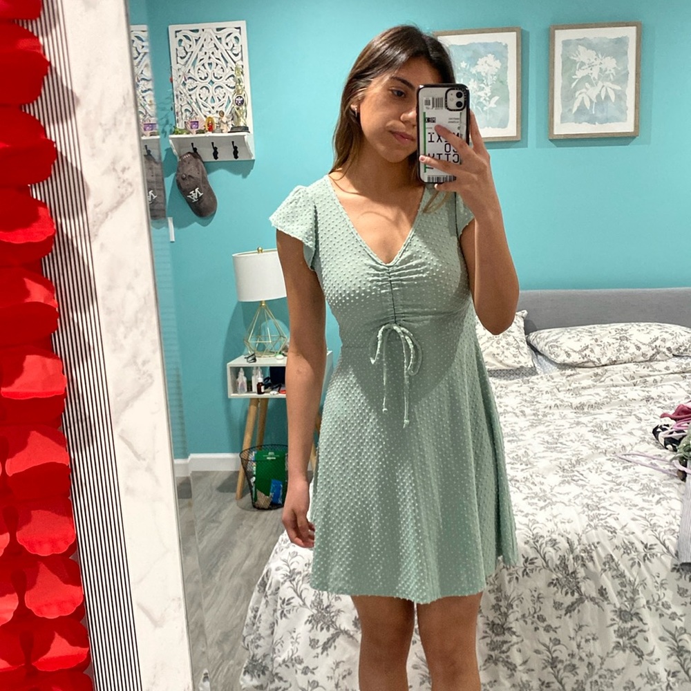 Mini flowy dress